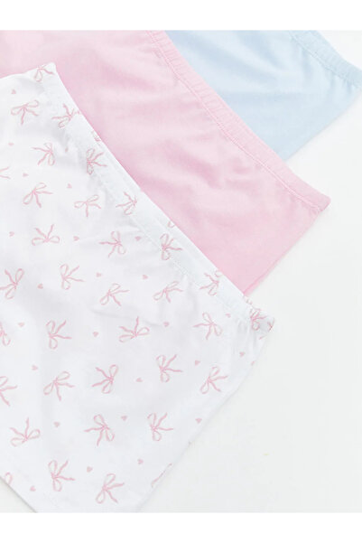 LC Waikiki Ελαστική μέση για κορίτσια Boxer 3 τεμαχίων