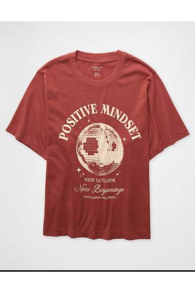 AMERICAN EAGLE تي شيرت AE Stella جرافيكي