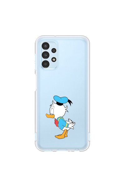 Dali Design حافظة شفافة متوافقة مع هاتف سامسونج جالاكسي A13 بتصميم Couple Duck 2