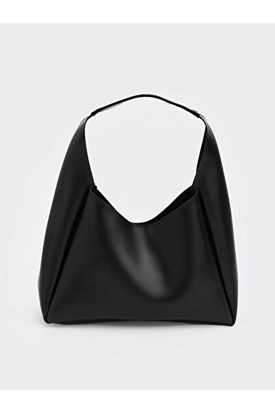 LC Waikiki Дамска чанта за рамо с кожена визия