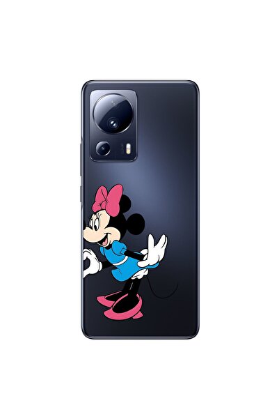 Dali Design حافظة شفافة متوافقة مع هاتف Xiaomi Mi 13 Lite بتصميم Couple Minnie 2