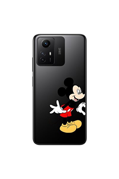 Dali Design Xiaomi Redmi Note 12S Compatible Transparent Case Couple Mickey 1...