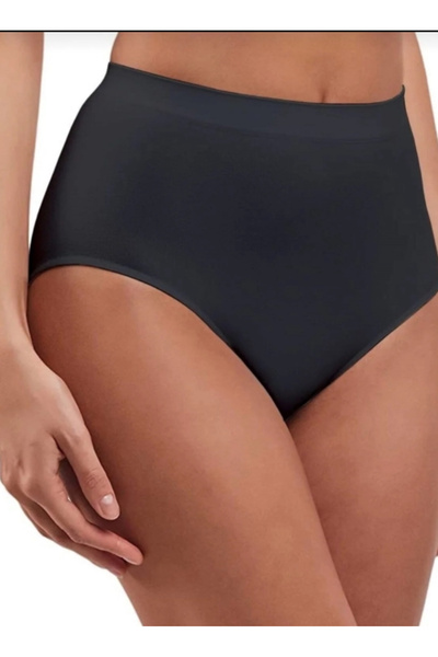 nuda luna High Waist Slip Laser Cut Panties Silicone Texture Non-Slip 3 Pieces