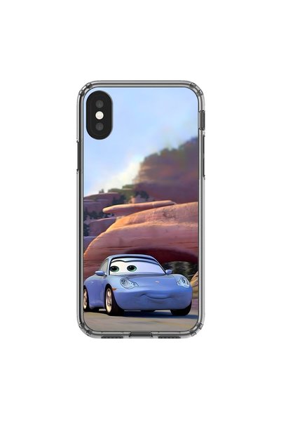 Dali Design حافظة شفافة متوافقة مع هاتف iPhone X بتصميم Couple Sally 2