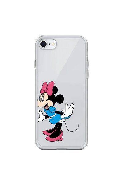 Dali Design حافظة شفافة متوافقة مع هاتف iPhone 8 بتصميم Couple Minnie 2