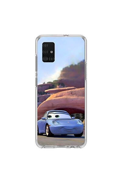 Dali Design حافظة شفافة متوافقة مع هاتف سامسونج جالاكسي A71 بتصميم زوجي سالي 2