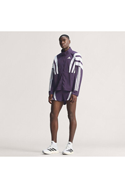 adidas Adizero Nyc Men's Purple Running Windbreaker