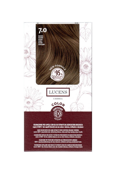 Lucens Umbria Ammonia-free hair dye Blonde 7.0