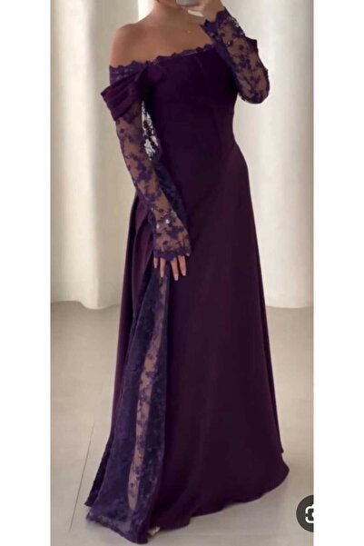 Miraa فستان سهره ناعم الخامه باربي دانتيل