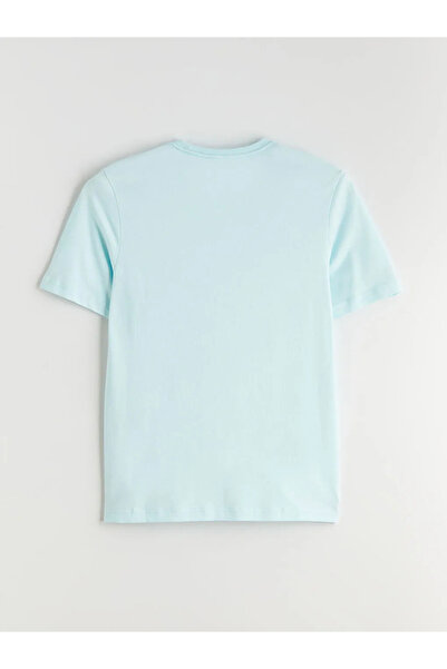 LC Waikiki Ανδρικό T-Shirt από βαμβακερό χτενισμένο λαιμό