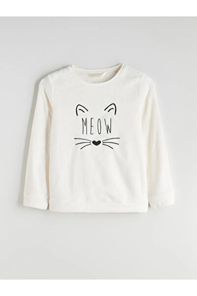 LC Waikiki Crew Neck Embroidered Women's Pajamas Set