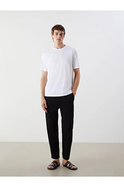 LC Waikiki Ανδρικό T-Shirt από βαμβακερό χτενισμένο λαιμό