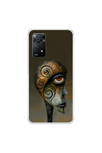 Dali Design حافظة شفافة متوافقة مع هاتف Xiaomi Redmi Note 11 Pro بتصميم الجدول 2