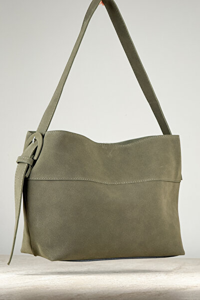 Coo Large Volume, Stylish, and Suitable for Everyday Use Suede Shopper Bag