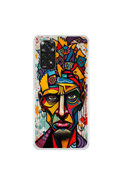 Dali Design حافظة شفافة متوافقة مع هاتف Xiaomi Redmi Note 11 بتصميم الجدول 1