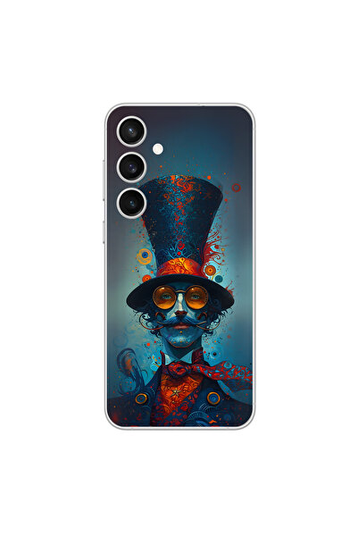 Dali Design حافظة شفافة متوافقة مع هاتف سامسونج جالاكسي S23 بتصميم تابلو 3