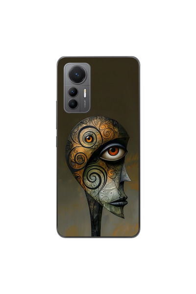 Dali Design حافظة شفافة متوافقة مع هاتف Xiaomi Mi 12 بتصميم الجدول 2