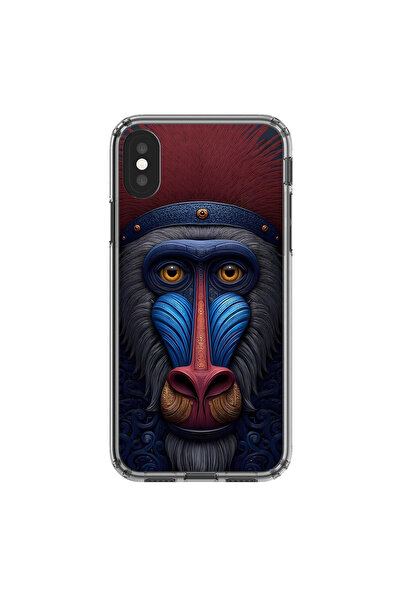 Dali Design iPhone XS Compatible Transparent Case Table 4 Designs