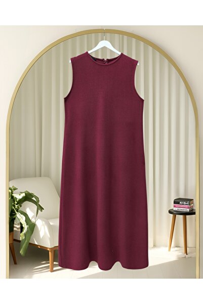 Modamorfo Krop Ceketli Selanik Dress Suit - Burgundy