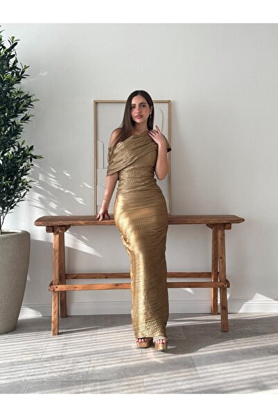 Generic gold evening dress