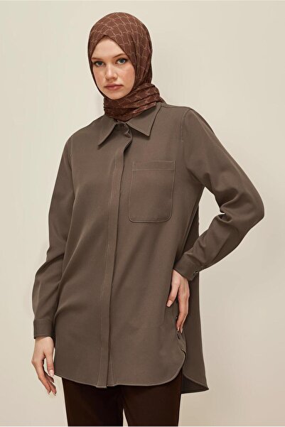 Alvina Shirt Collar Tunic 46117