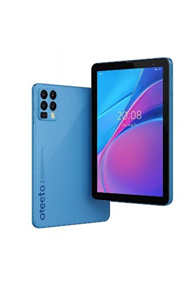OTEETO TAB 8 (أزرق) - شاشة IPS مقاس 8 بوصات، وذاكرة وصول عشوائي (RAM) سعة 8 جيجابايت، وذاكرة قراءة فقط (ROM) سعة 512 جيجابايت، ونظام تشغيل Android 13