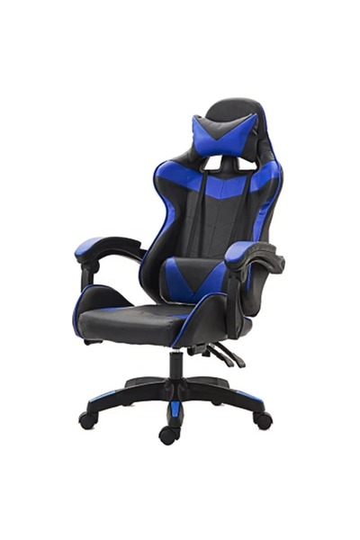 Generic Gaming Chair Adjustable Computer Chair PC Office PU Leather High Back Lumbar Support Comfortable
