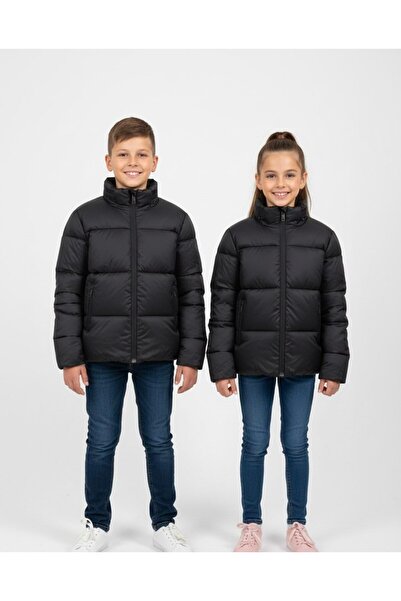YusGos Unisex Baby Girl/Boy Waterproof Inflatable Coat with Hidden Hooded Zipper Pockets (2-15 Years)