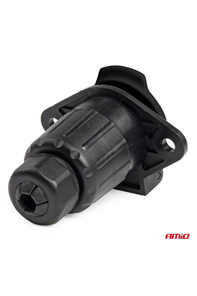 AMIO Trailer socket with 7 PIN, Type N, voltage 24V, destination TIR, Truck