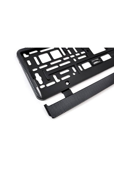 AMIO Carbon finish license plate holder