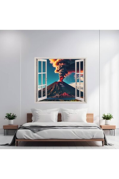 Avex Folie imprimata color pentru decor perete locuinta, dimensiune 125 x 110cm, model: VIEW TO HAVEN 11