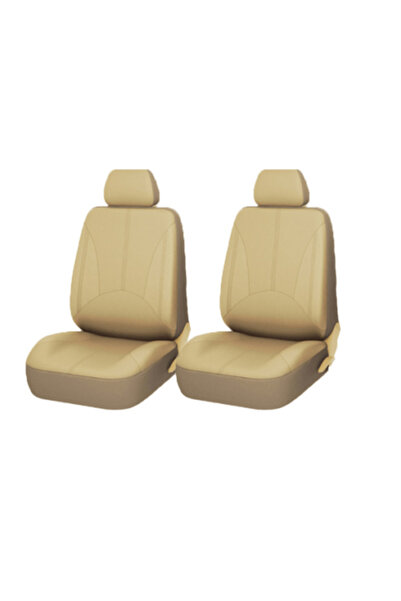 Avex Set de 11 huse universale pentru scaune auto din piele bej, AG338F