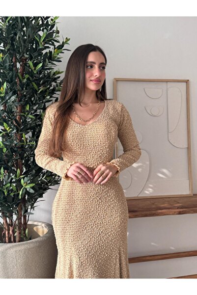 Generic Beige evening dress