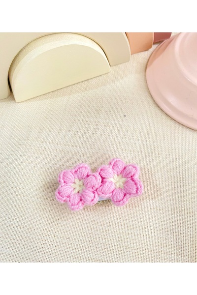 Derinkids Pembe Saçsız Bebek Tokası