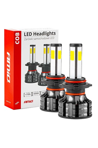 AMIO Instalatie LED COB 2Side AMiO, compatibil HB3, destinat competitiilor au...