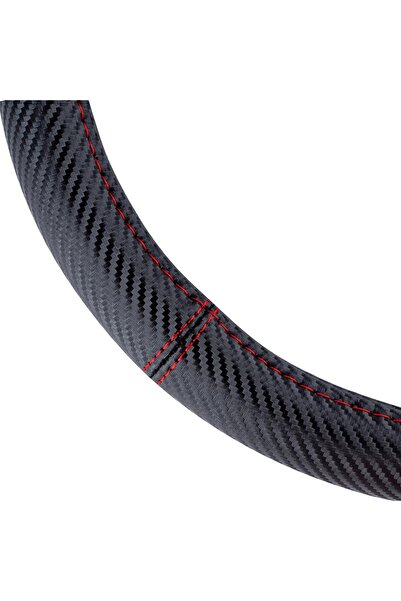 AMIO Steering wheel cover Carbon Look, SWC-38-M (37-39cm)
