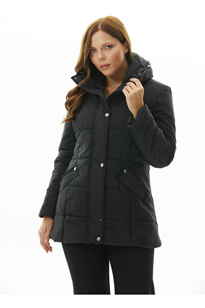 Selen Siyah Kadın Mont 25KSL6170