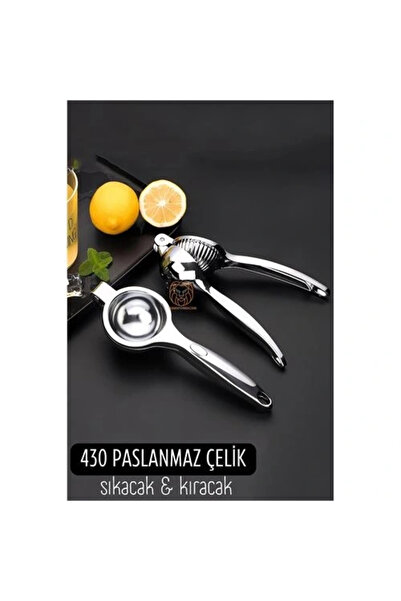 shopwave Lemon Squeezer Stainless Steel