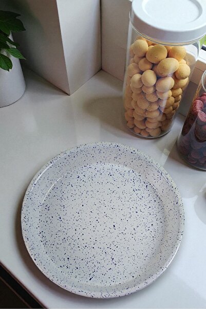 İnci Emaye 30 No. Enamel Baking Tray Round Tray ~30 cm