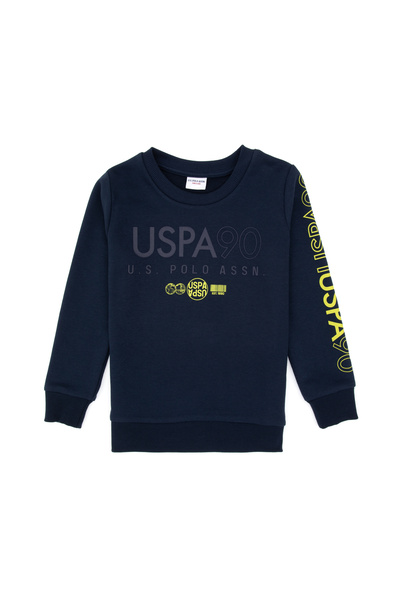 U.S. Polo Assn. Boy's Navy Blue Pajama Set 50318699-Vr033