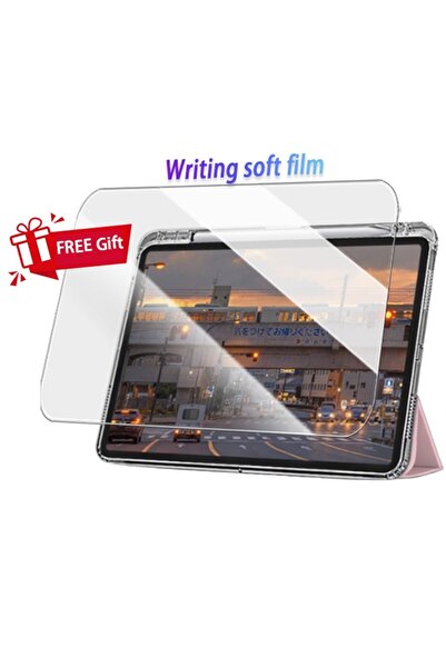 yaqeen Honor Pad X9 11.5-Inch Tpu Transparent Case，Tri-Fold Stand With Pen Slot/Smart Wake-Up