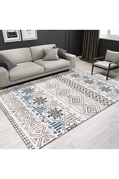 HayaBazaar Rectangular Soft Touch Carpet Multicolour 160 x 230cm