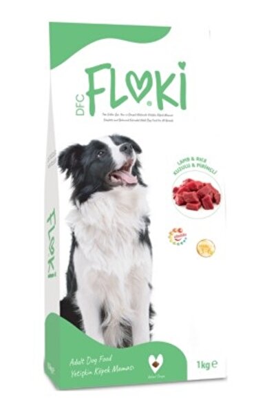 Floki Kuzu Etli Pirinçli Yetişkin Köpek Maması 1 Kg - Tam ve Dengeli Beslenme...