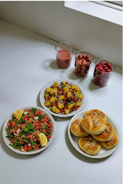 İnci Emaye 30-30-30 Non-Enamel Baking Tray Round Tray ~30 Cm~30 Cm~30 cm