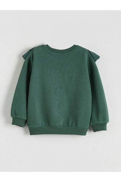 LC Waikiki Peter Pan collar Girls' Sweatshirt and Leggings Pants