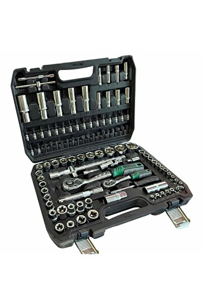Universal 1/2 ve 1/4 Lokma Takımı ve Bits Uç Seti 108 Parça