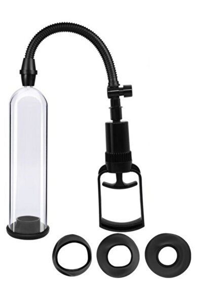 King Stretching Trainer,Manual Vacuum Extend Pump Toys,Suitable For Men,Black