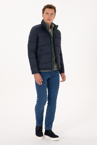 U.S. Polo Assn. Men's Dark Green Coat 50311623-Vr079