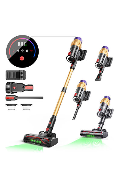 blossom Cordless vacuum cleaner, 550 watts, 45 kPa, 45minute runtime, suitable for all floors/sofas/pet hair