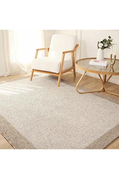 Kaşmir Halı 7/24 İskandinav Premium Arona Bej Salon Mutfak Halısı Yolluk